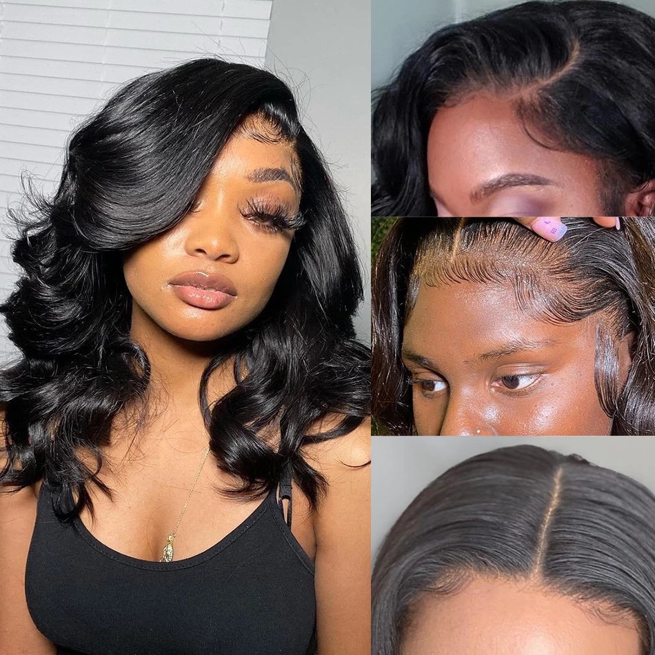 short look body wave wig